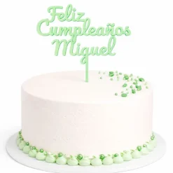 Topper Nombre o Texto Personalizado - 3 líneas