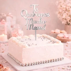 Topper Nombre o Texto Personalizado - 4 líneas