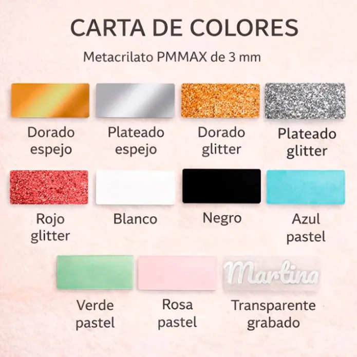 Topper Personalizado Bento cakes Mini tartas - Nombre o Texto 7 cm