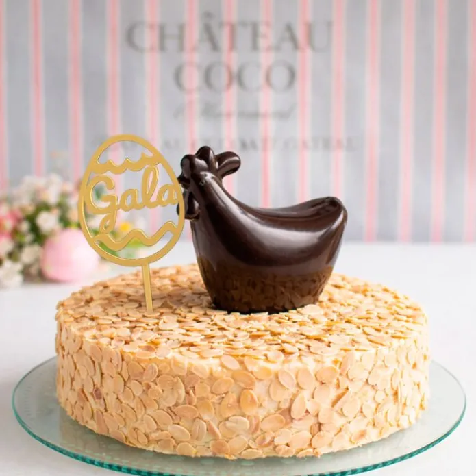 Topper personalizado Huevo de Pascua Varios diseños (8 cm)