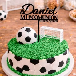 Topper personalizado Mi Primera Comunión nombre y fecha