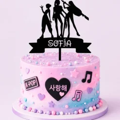 Topper personalizado tartas de K-Pop