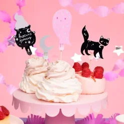 Toppers Halloween plateados (6) - PartyDeco