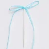 Toppers lazos azules para tartas coquette y cupcakes (8) - PME