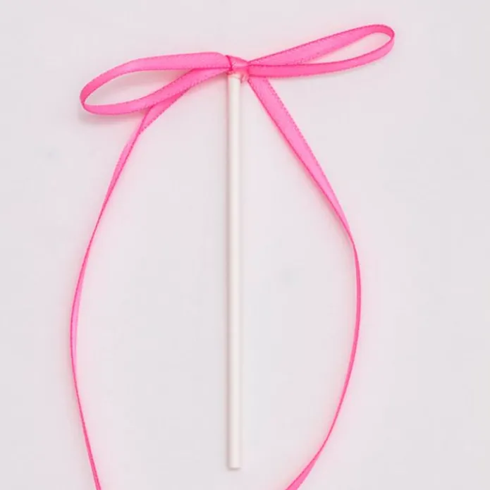 Toppers lazos rosas para tartas coquette y cupcakes (8) - PME