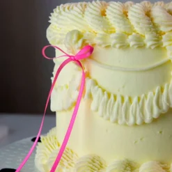 Toppers lazos rosas para tartas coquette y cupcakes (8) - PME