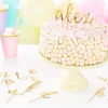 Toppers letras alfabeto doradas (53) - PartyDeco
