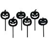 Toppers para cupcakes calabazas de Halloween 4 cm (6)
