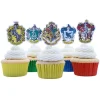 Toppers para cupcakes escudos Harry Potter (15) - PME