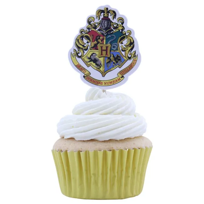 Toppers para cupcakes escudos Harry Potter (15) - PME
