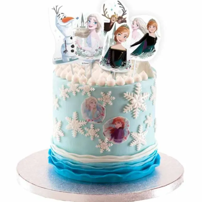 Toppers para cupcakes Frozen (30) - Dekora