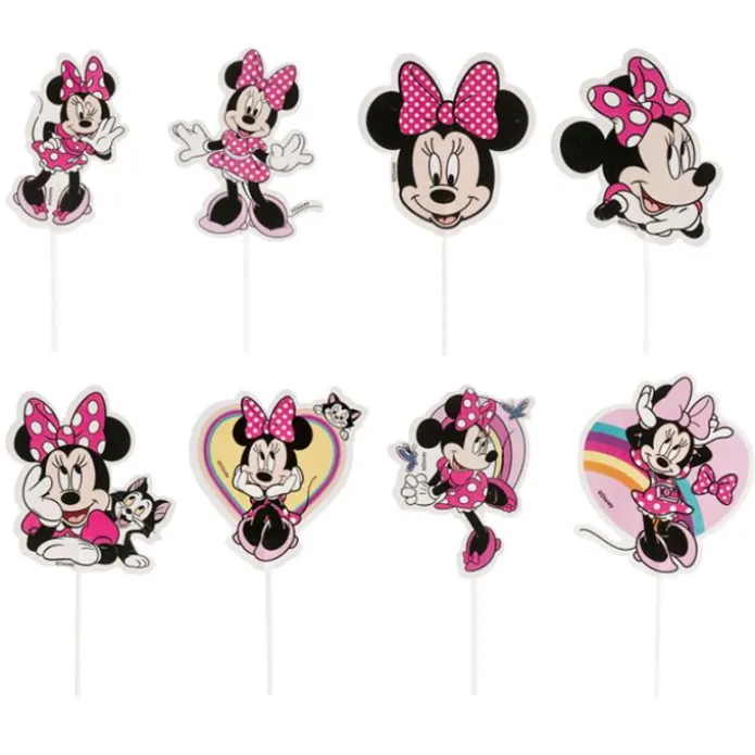 Toppers para cupcakes Minnie Mouse (16) - Dekora