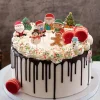Toppers para cupcakes Navidad (30) - Dekora