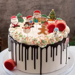 Toppers para cupcakes Navidad (30) - Dekora