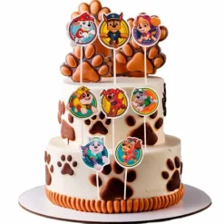 Toppers para cupcakes Patrulla Canina (16) - Dekora