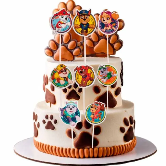 Toppers para cupcakes Patrulla Canina (16) - Dekora