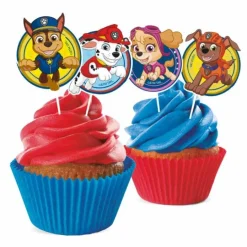 Toppers para cupcakes Patrulla Canina (16) - Dekora