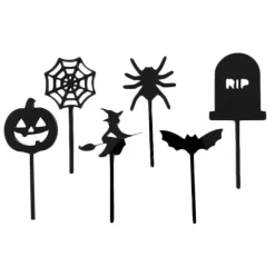 Toppers para cupcakes personajes I de Halloween 4 cm (6)