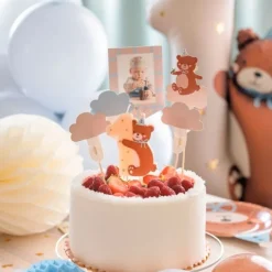Toppers primer cumpleaños osito (5) - PartyDeco