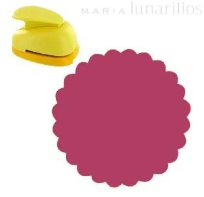 Troqueladora círculo con ondas 5 cm - Artemio