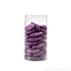 Tubo transparente de plástico para macarons o golosinas