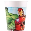 Vasos de papel Avengers Assemble - Los Vengadores 200 ml (8) - Decorata Party