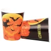 Vasos de papel calabazas Halloween 220 ml (6) - Conver Party