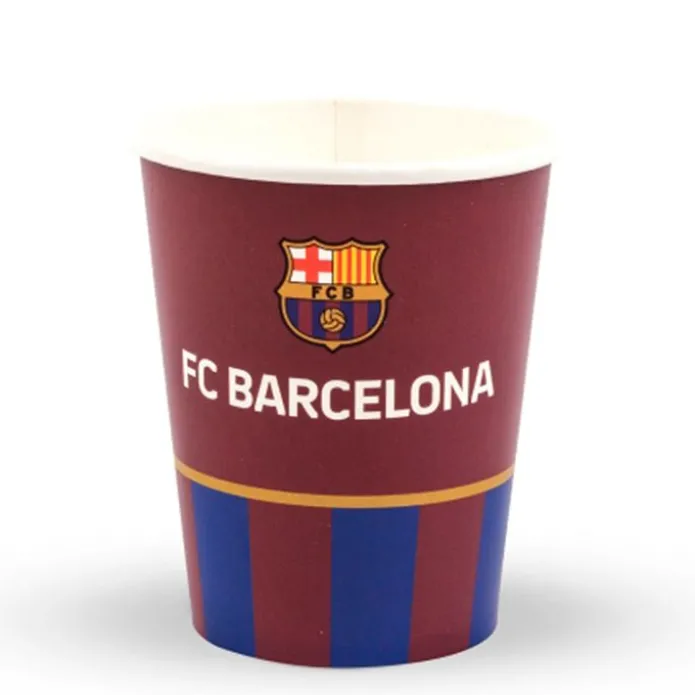 Vasos de papel FC Barcelona (8) - Eurofiestas