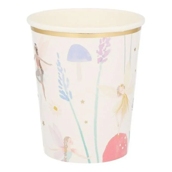 Vasos de papel Hadas 250 ml (8) - Meri Meri