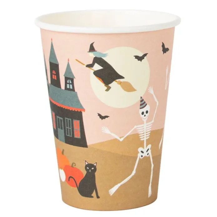 Vasos de papel Halloween 205 ml (8) - My Little Day