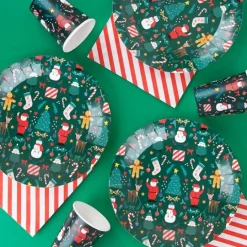 Vasos de papel Navidad 205 ml (8) - My Little Day