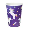 Vasos de papel unicornios 205 ml (8) - My Little Day