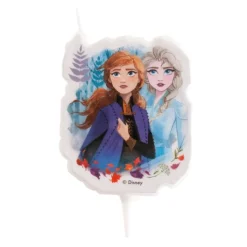 Vela frozen Anna y Elsa 2D - Dekora