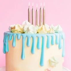 Velas doradas (6) - PartyDeco
