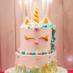 Velas largas colores metalizados (16) - Dekora