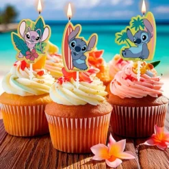 Velas Stitch y Angel (4) - Dekora