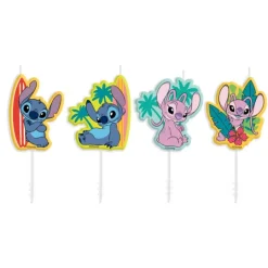 Velas Stitch y Angel (4) - Dekora