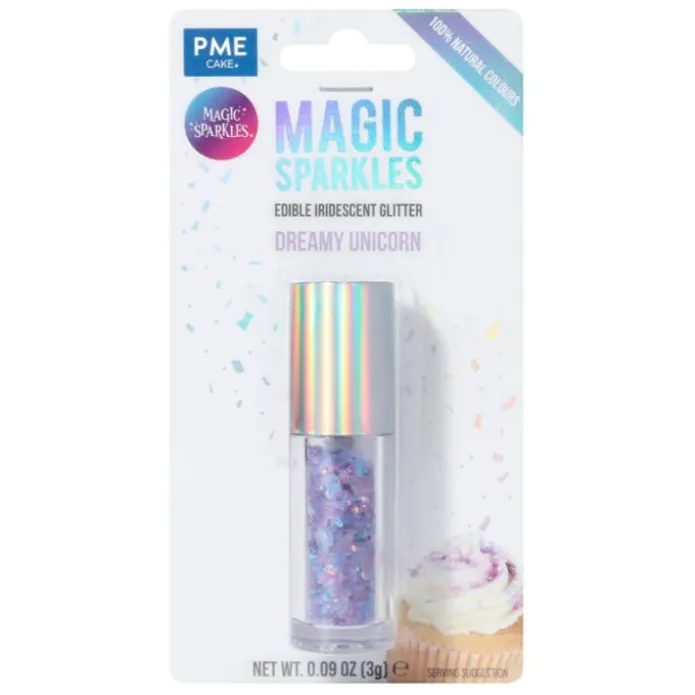 Virutas de purpurina moradas Dreamy Unicorn Magic Sparkles 3 g - PME