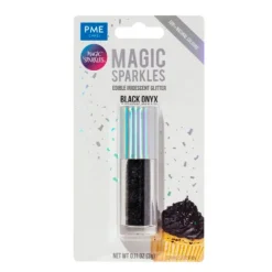 Virutas de purpurina negras Black Onyx Magic Sparkles 3 g - PME