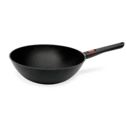 Wok antiadherente Saphir Eco Lite Inducción 30 cm - Aluminio fundido - Woll + REGALO paño