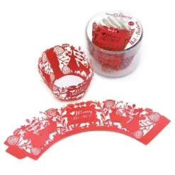 Wrappers envoltorios cupcakes Navidad (12) - Scrapcooking