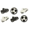 Zapatillas y balones de fútbol de azúcar (6) - Decora
