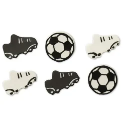 Zapatillas y balones de fútbol de azúcar (6) - Decora